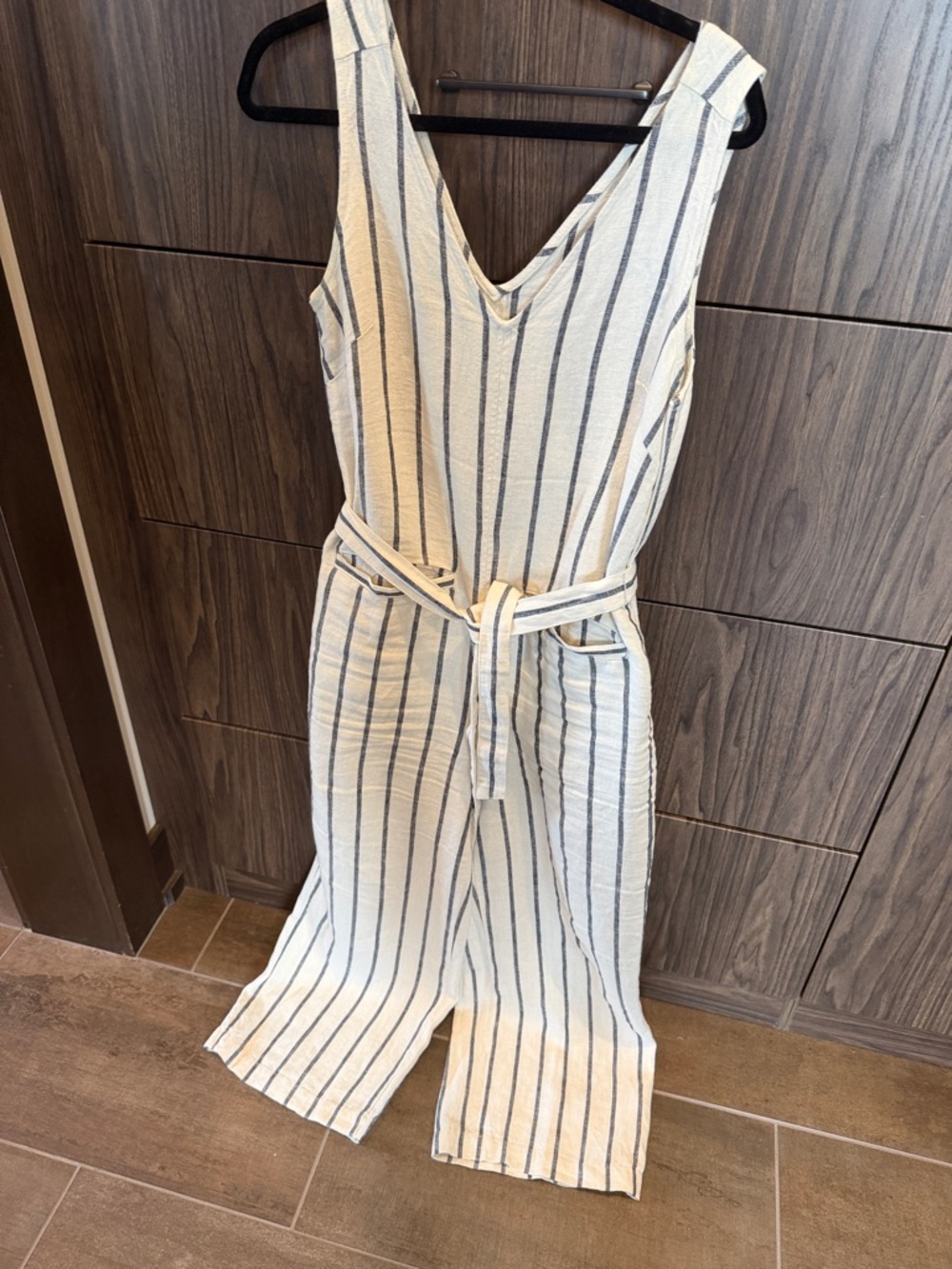 Faherty Brand linen jumpsuit